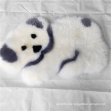 Super Soft Cartoon Pattern Cute Koala Sheepskin Rug